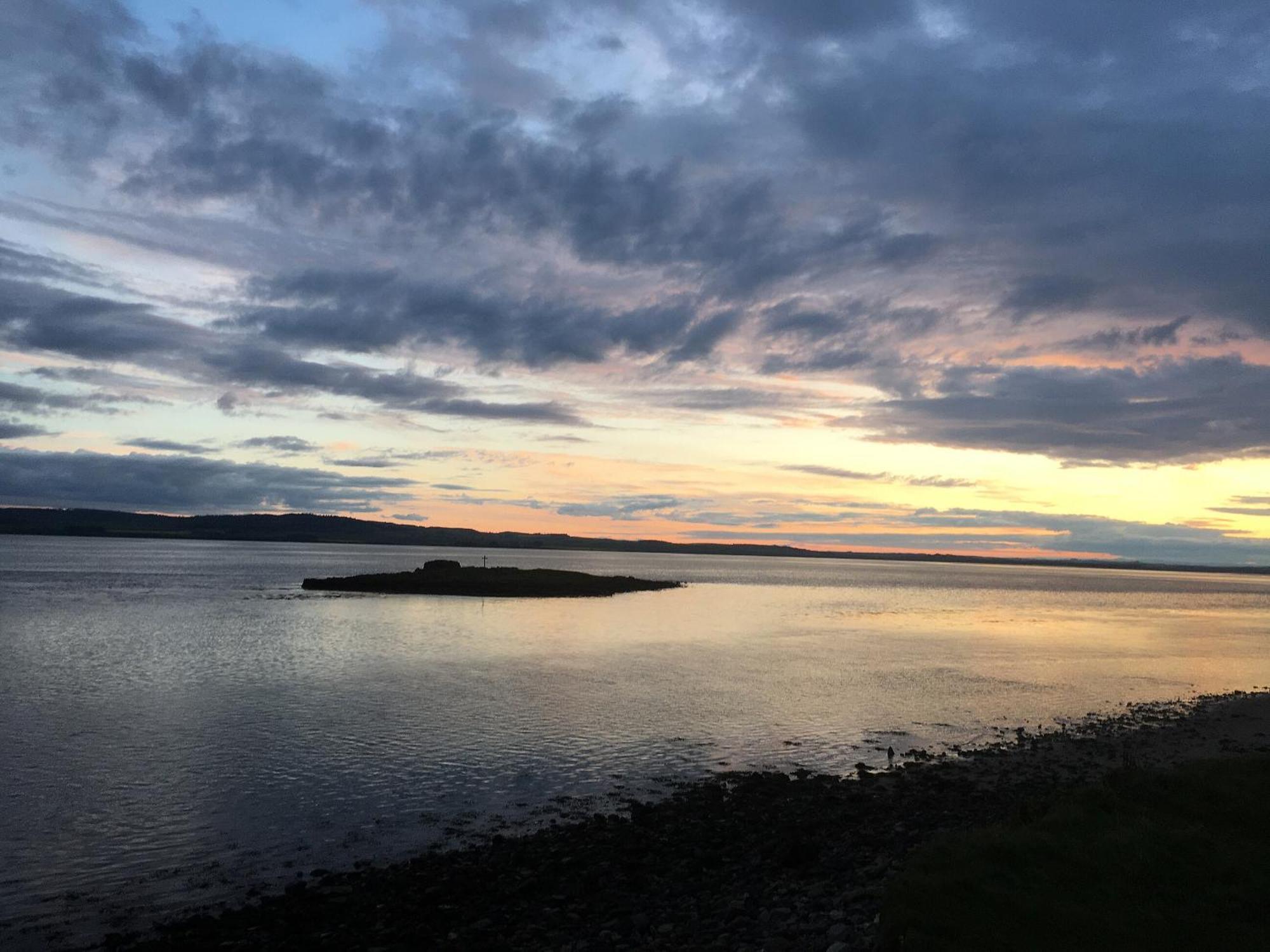 Lower Bamburgh View Holy Island of Lindisfarne